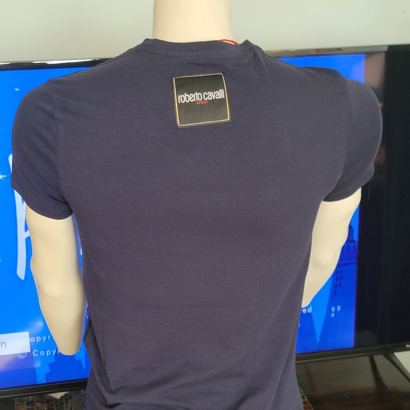 โ๏ธ ROBERTO CAVALLI SPORT MEN GRAPHIC PRINT Tee โ๏ธ - Picture 8 of 16